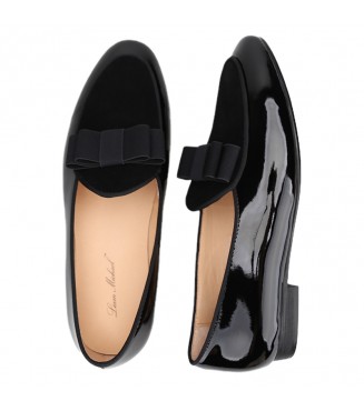 Liam Michael Special Occasion Collection 88 (black suede with black bow)